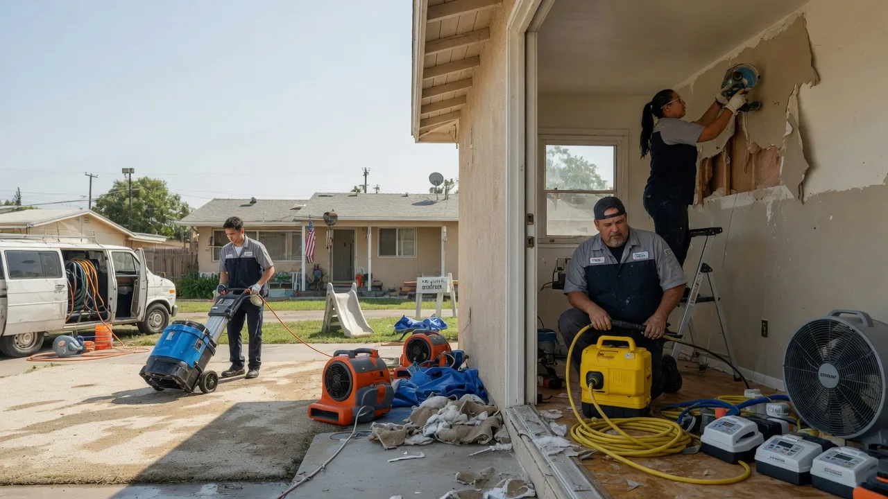 Water Damage Restoration in Nice, CA near me